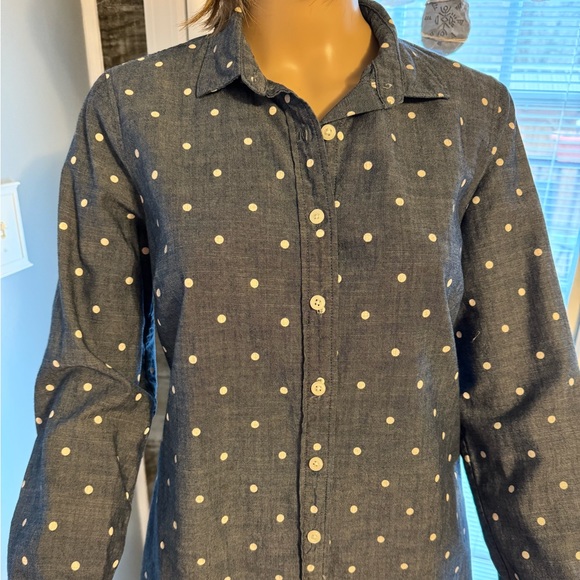 J. Crew Denim Shirt SZ SM - Picture 3 of 5